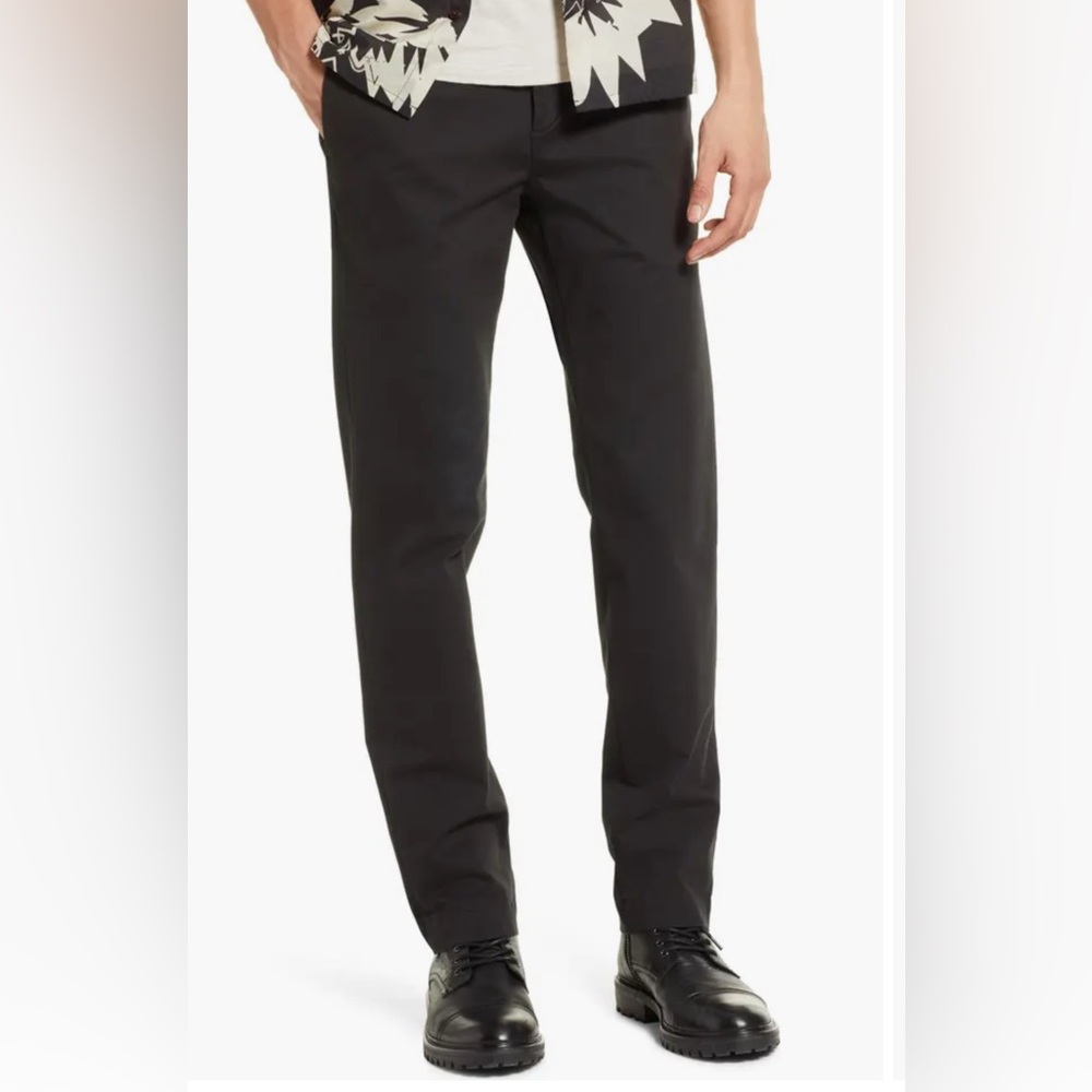 Ted Baker Mens Irvine Slim Fit Plain Chino Pants, Dark Grey size 36R, NWT